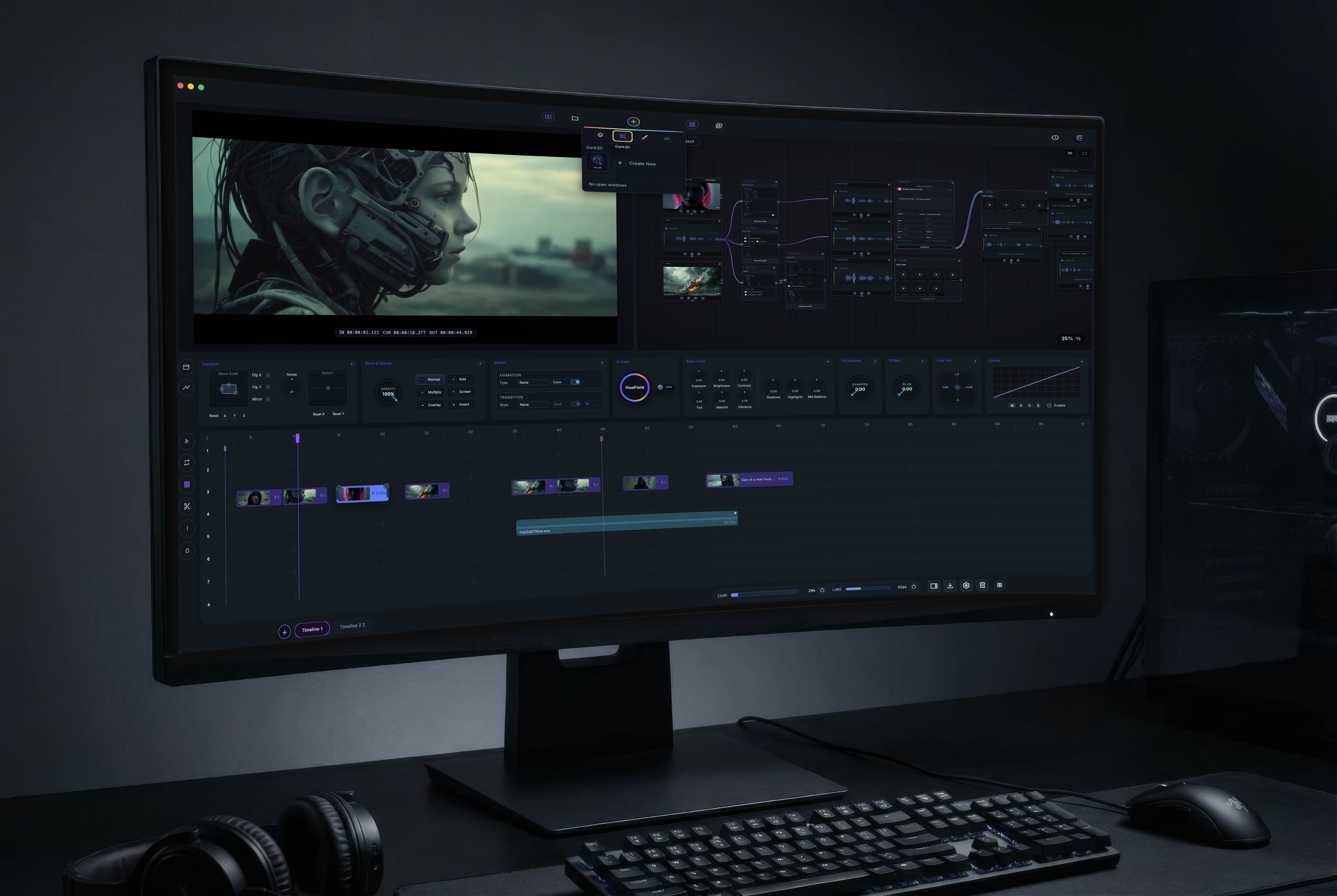 Darkfield control deck preview